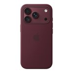 Ốp lưng iPhone 18 Pro / 18 Pro Max Silicone MagSafe chính hãng Apple – Đỏ Burgundy